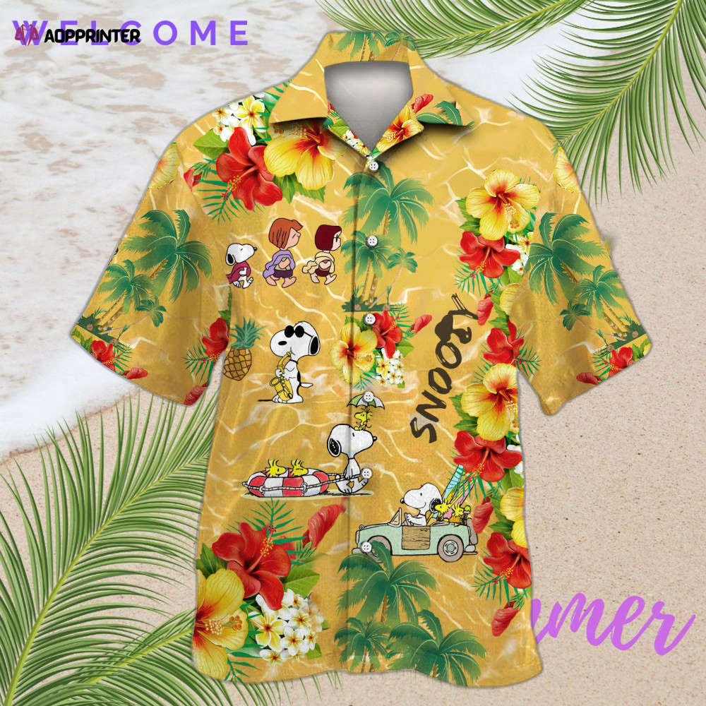 Snoopy 6 hawaiian shirt shorts summer 2023 hot Hawaii Shirt