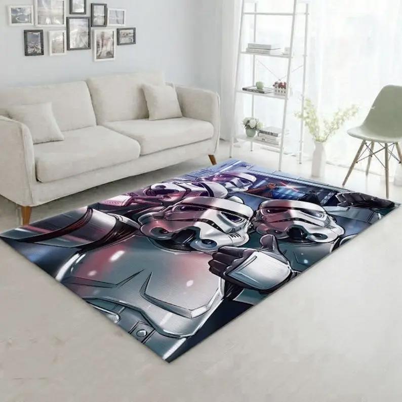 Star wars darth vader movies area rugs living room carpet floor decor the us decor v17 Rectangle Rug