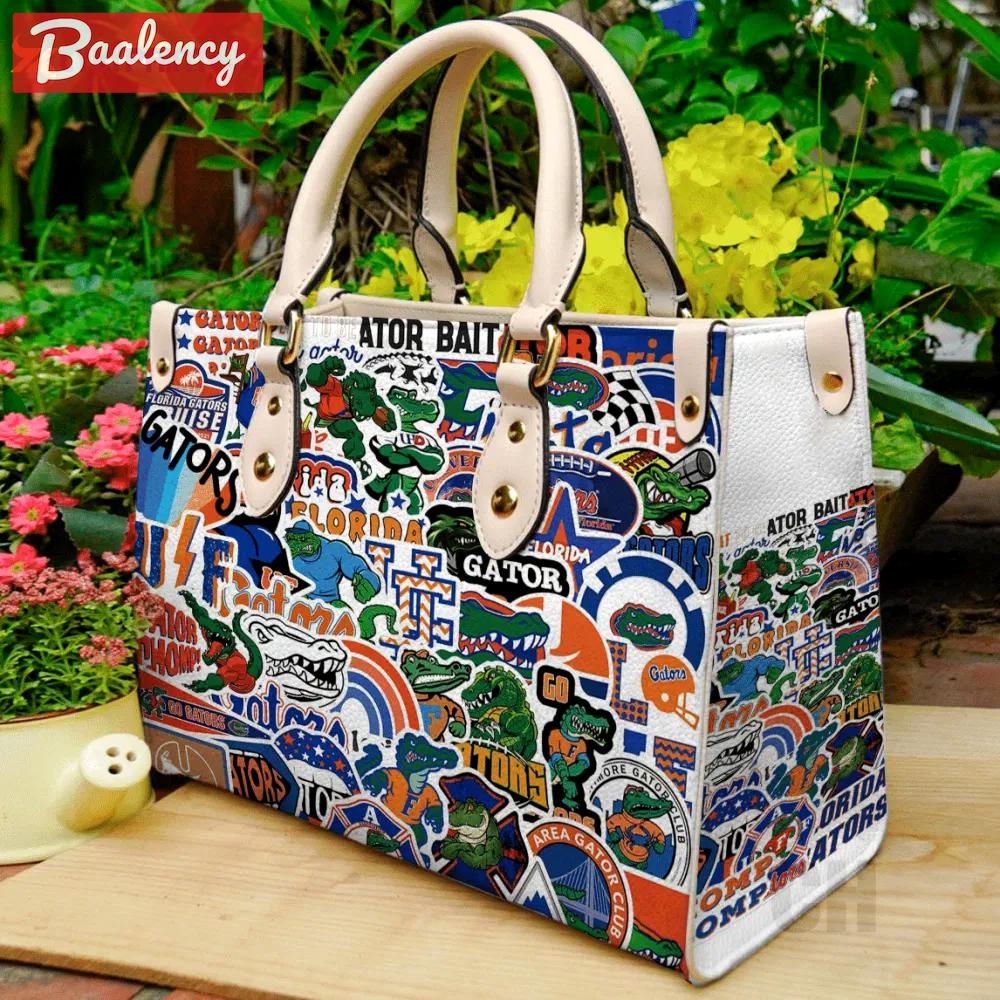 Stylish florida gators leather handbag gift for women s day – shop now! 3647 Women Leather Hand Bag