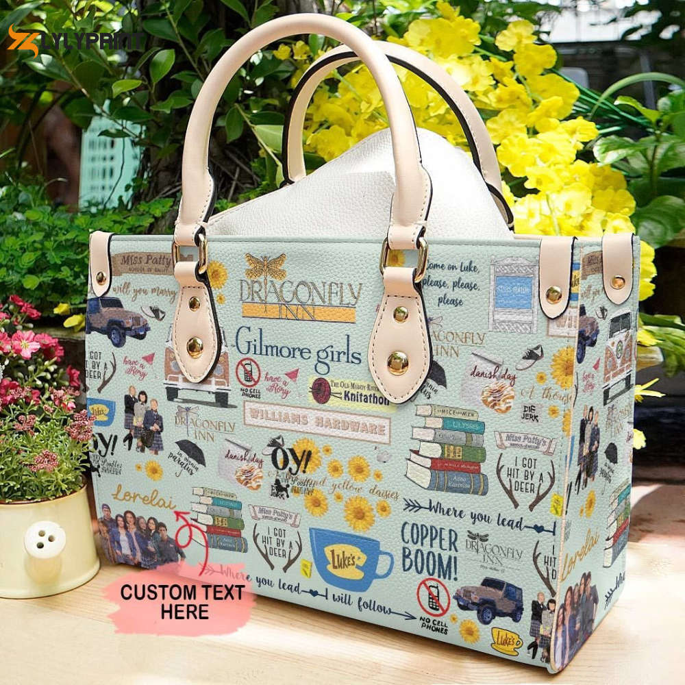 Stylish gilmore girls custom leather hand bag gift for women’s day – perfect women s day gift 250 Women Leather Hand Bag