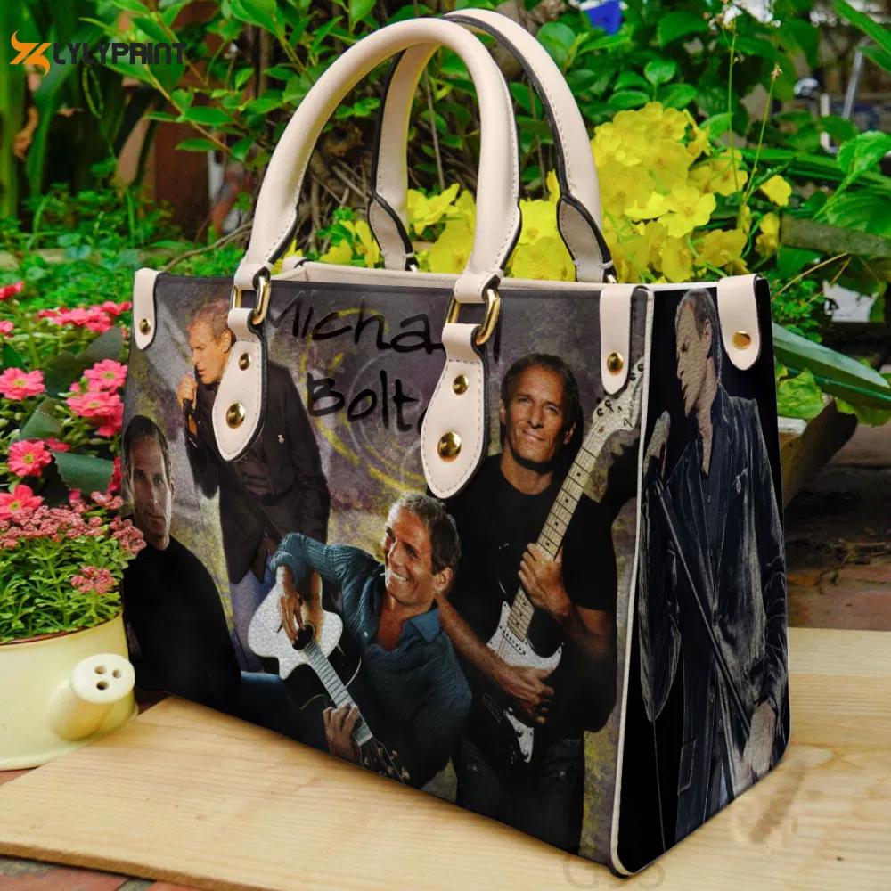 Stylish michael bolton leather hand bag gift for women’s day gift women s day g95 303 Women Leather Hand Bag