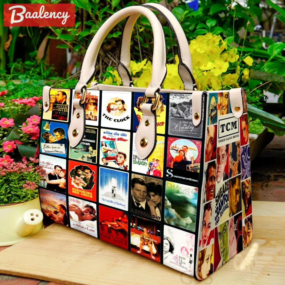 Stylish tcm hand bag gift for women’s day gift for women s day g95 – perfect vintage movie lover s present 3566 Women Leather Hand Bag