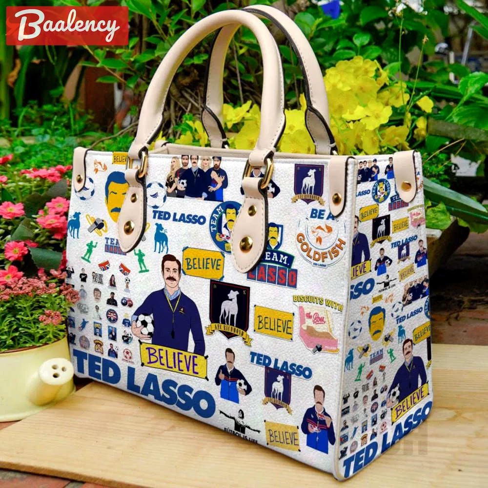 Ted lasso 1 leather handbag 1 2639 Women Leather Hand Bag