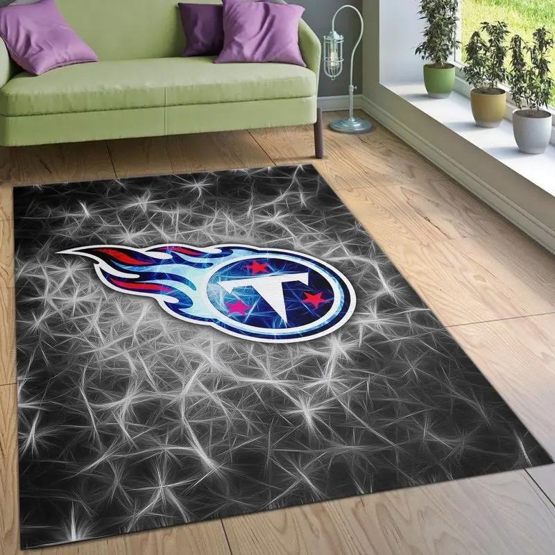 Tennessee titans american nfl 22 area rug living room and bed room rug Rectangle Rug