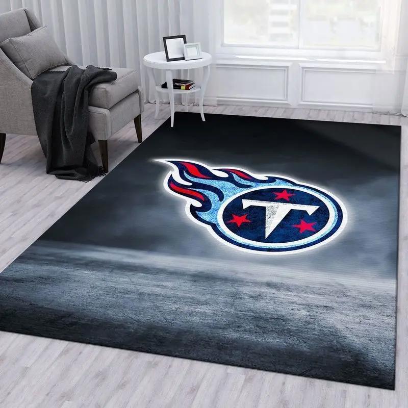 Tennessee titans american nfl 5 area rug living room and bed room rug Rectangle Rug