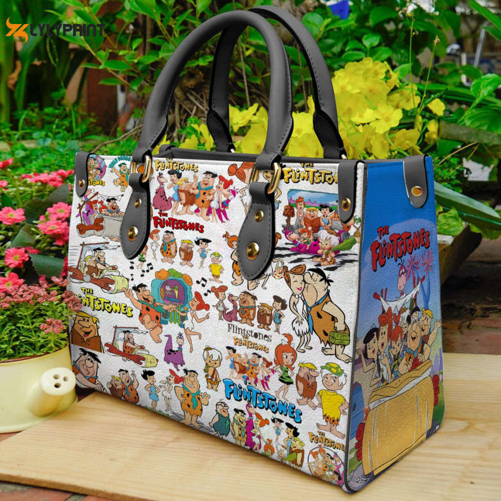 The flintstones leather handbag  gift for women 2878 Women Leather Hand Bag