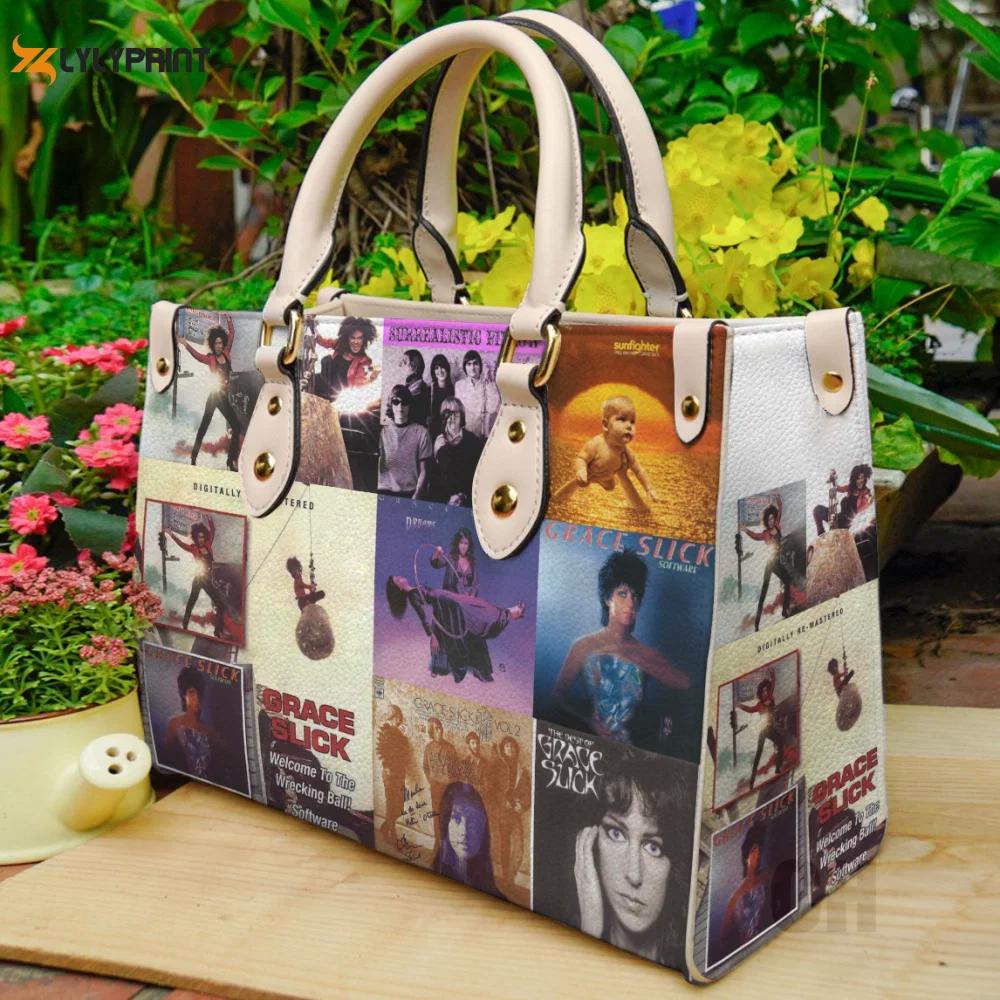 The grace slick leather bag for women gift 1683 Women Leather Hand Bag