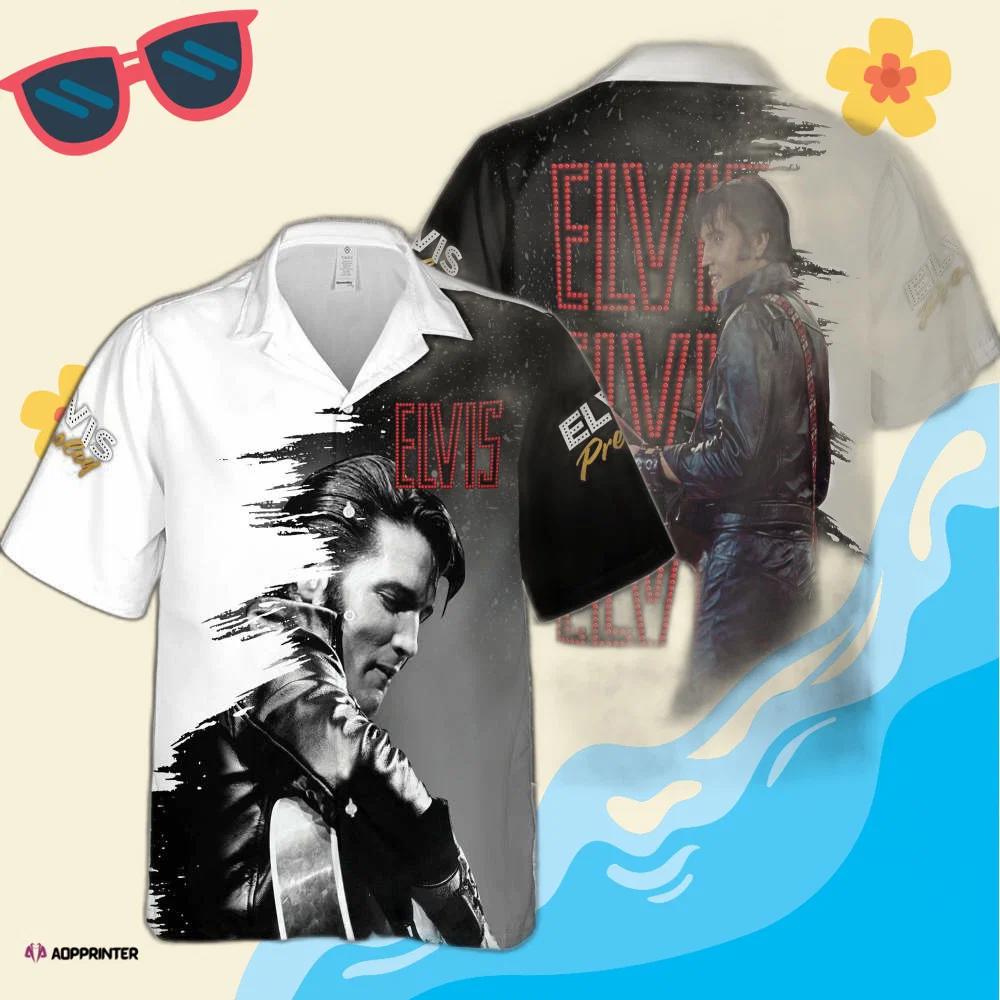 The king of rock’n roll elvis presley trending hawaiian shirt Hawaii Shirt