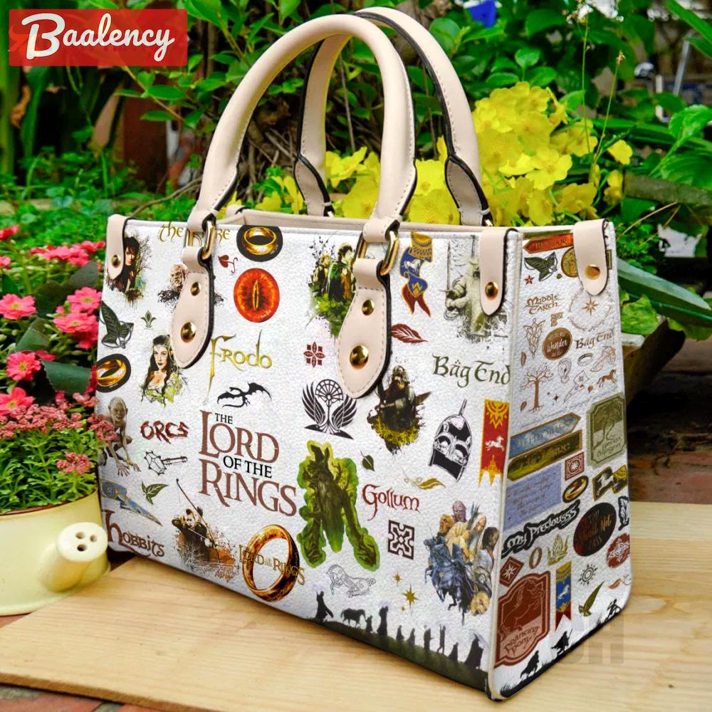The lord of the rings leather bag for women gift 1040 Women Leather Hand Bag