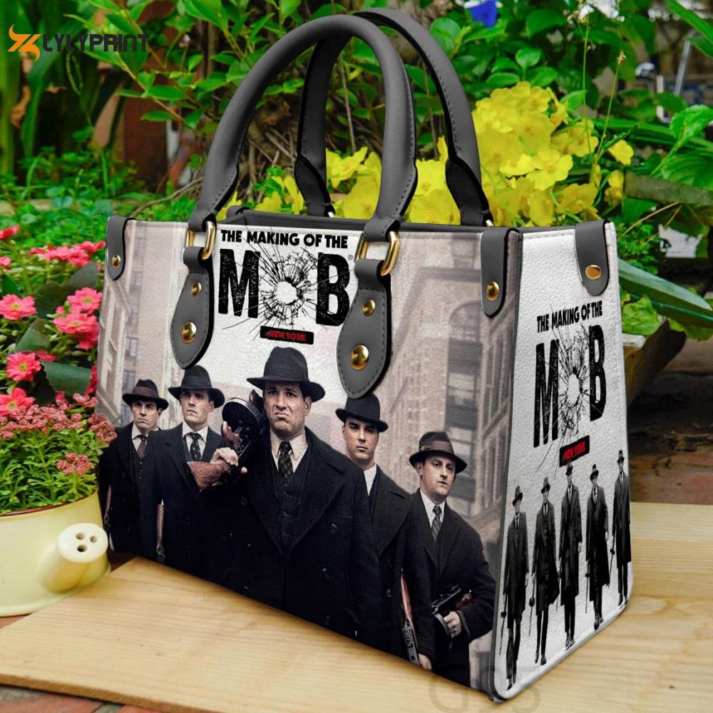 The mobsters leather bag for women gift 903 Women Leather Hand Bag