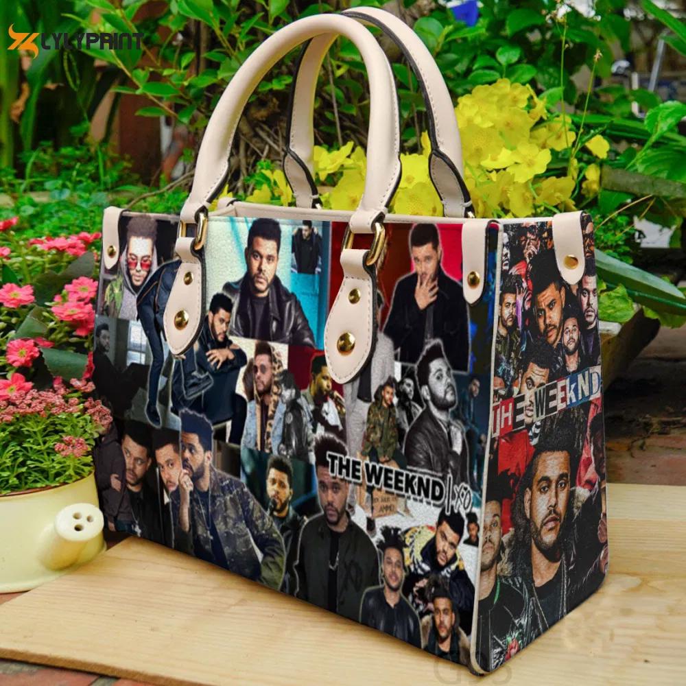 The weeknd 1 leather bag for women gift 1623 Women Leather Hand Bag