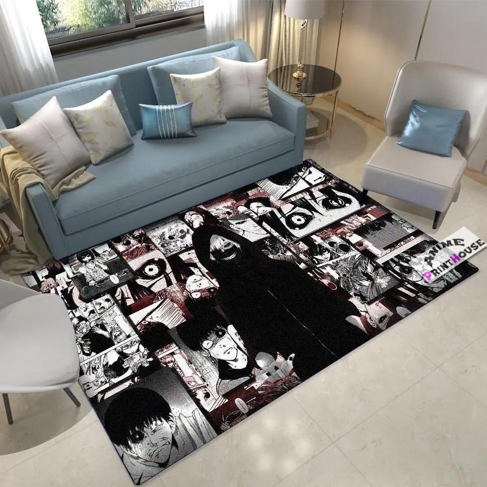 Tokyo ghoul manga model area rugs Rectangle Rug