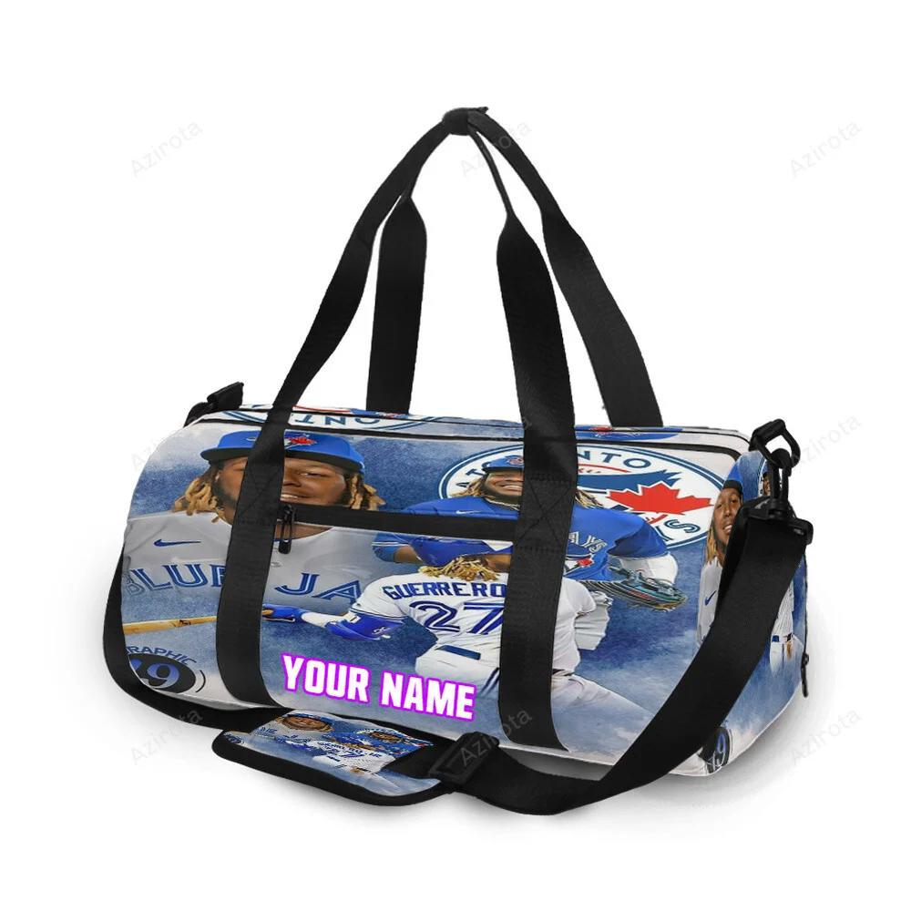 Toronto blue jays vladimir guerrero jr4 personalized name travel bag gym bag 2497 Travel Bag