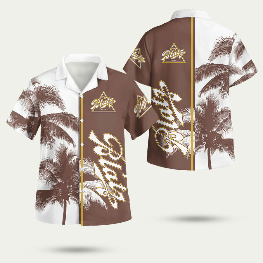 Valentin blatz brewing palm tree hawaiian shirt Hawaii Shirt Shorts & Flip Flops
