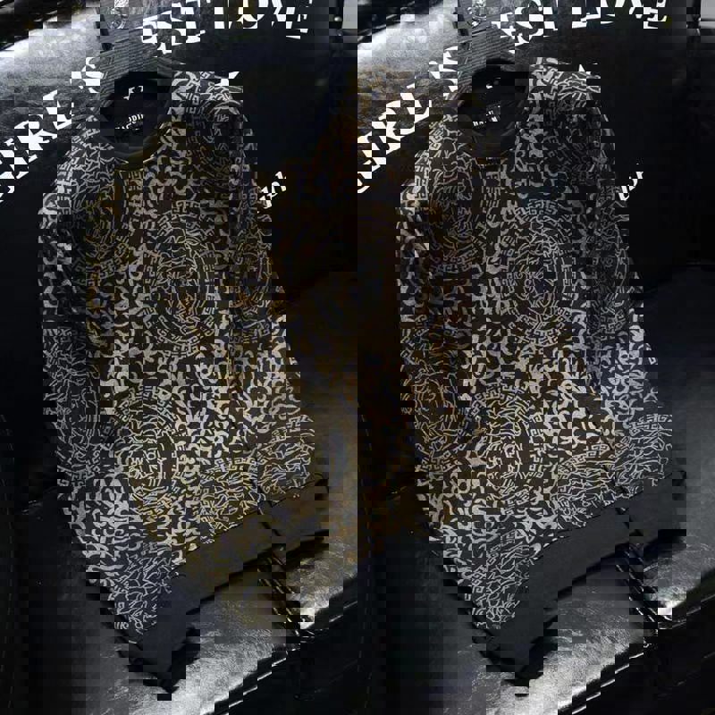 Versace luxury ugly sweater for winter hot 2024  style 205 Christmas Ugly Sweater