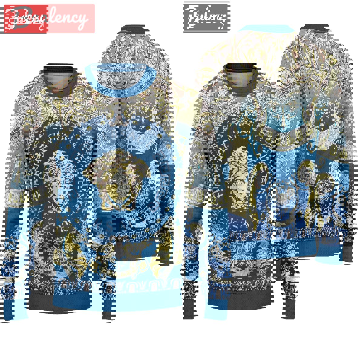 Versace luxury ugly sweater for winter hot 2024 style 806 Christmas Ugly Sweater