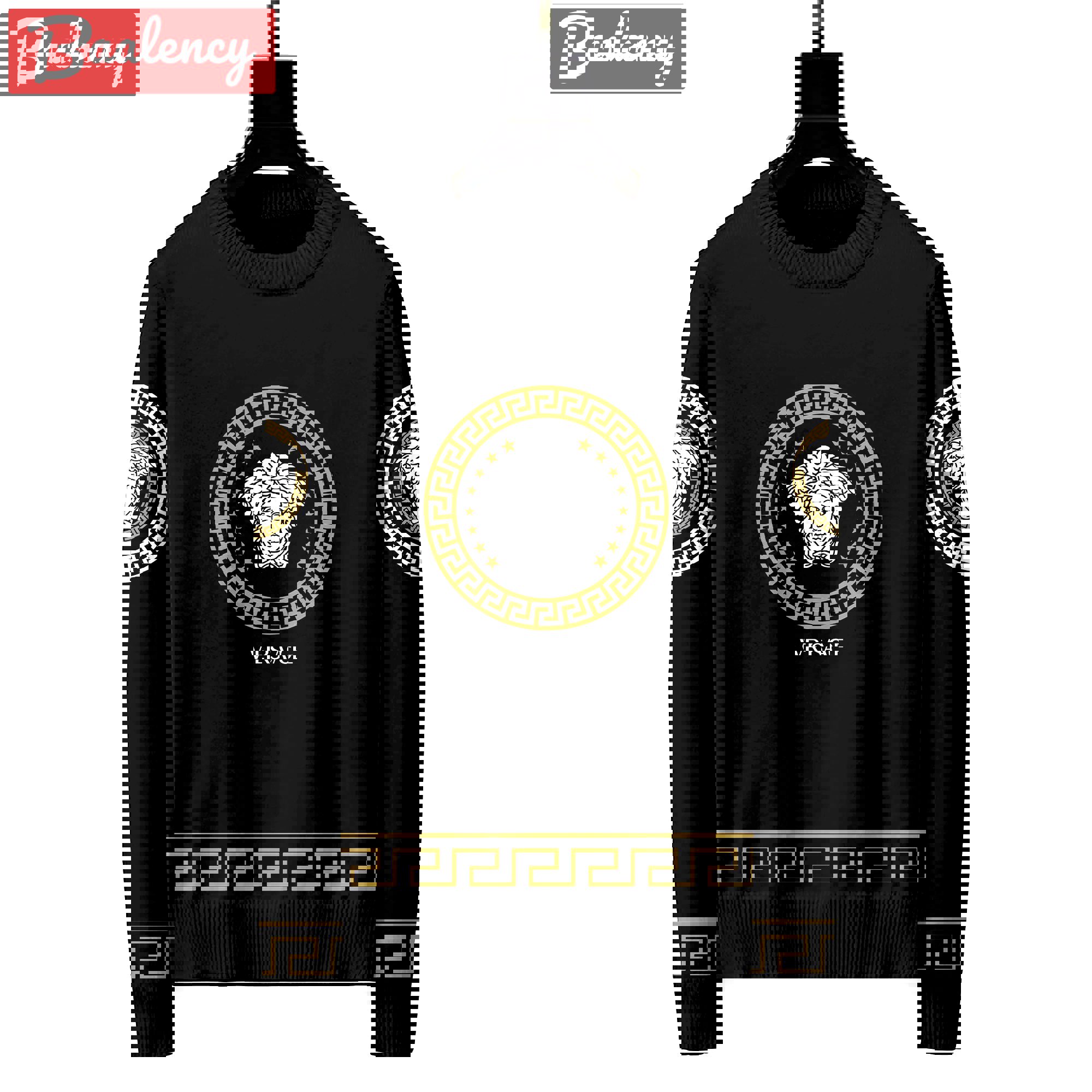 Versace luxury ugly sweater for winter hot 2024 style 919 Christmas Ugly Sweater