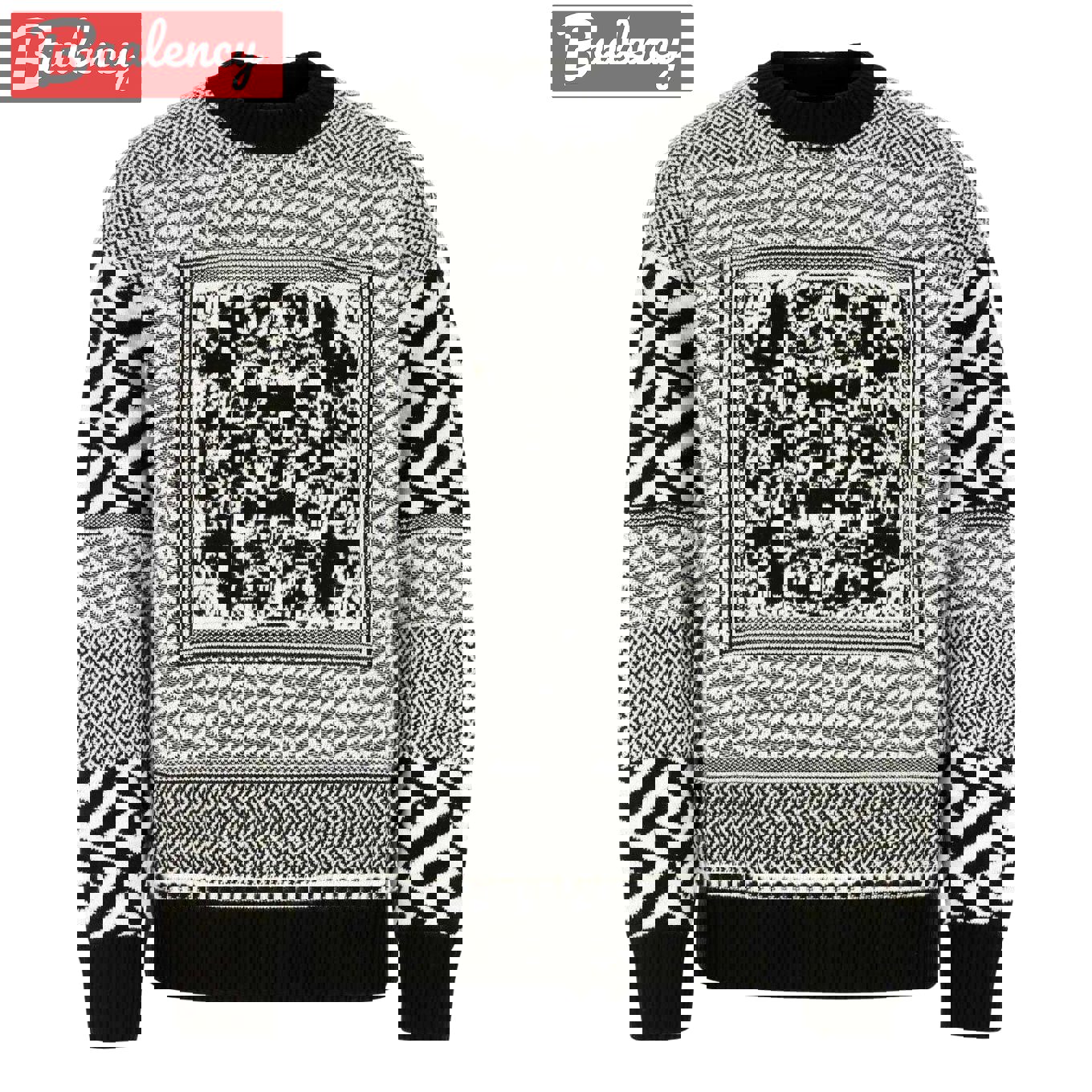 Versace luxury ugly sweater for winter hot 2025style 891 Christmas Ugly Sweater