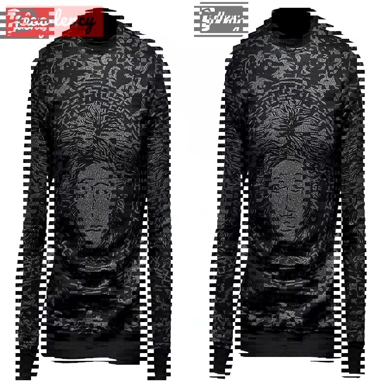 Versace luxury ugly sweater for winter lzu1411 Christmas Ugly Sweater