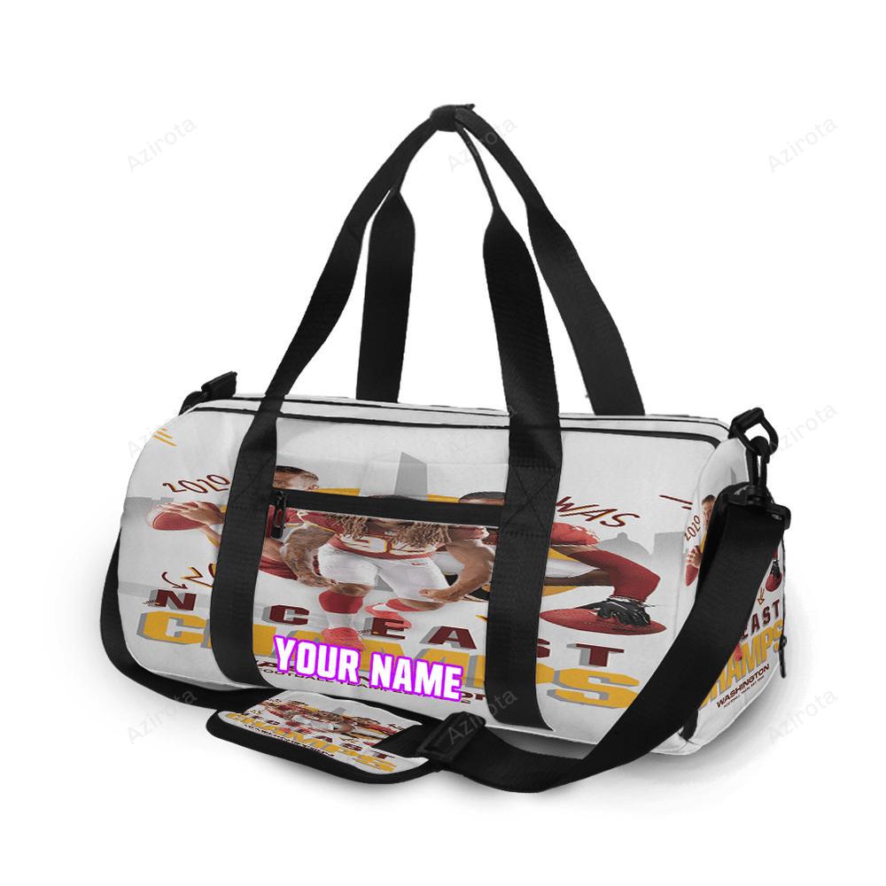 Washington football team all players4 personalized name travel bag gym bag 831 Travel Bag