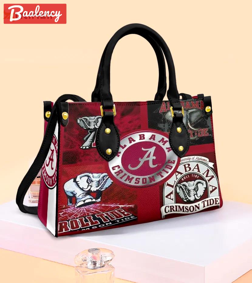 Women s day alabama crimson tide leather hand bag gift for women’s day gift – stylish g95 3236 Women Leather Hand Bag