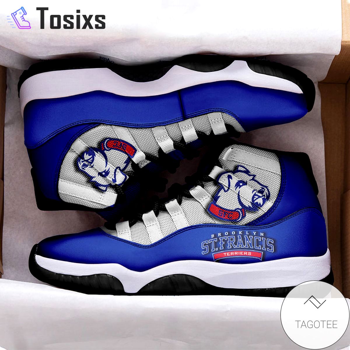 St francis brooklyn terriers sneaker ncaa air jordan 11 shoes