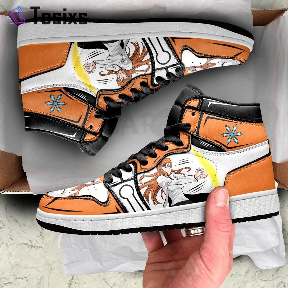 Bleach anime shoes orihime inoue jd 1 high sneakers sneakers jordan sneakers sport air jordan high sneakers sport sneakers