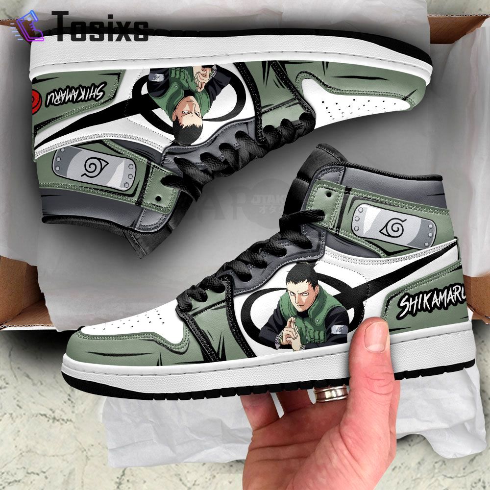 Nara shikamaru shoes, custom naruto anime sneakers sneakers jordan sneakers sport air jordan high sneakers sport sneakers