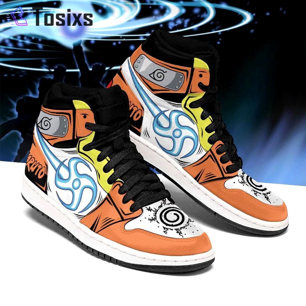 Naruto rasenshuriken air jordan 1 high shoes sport sneakers