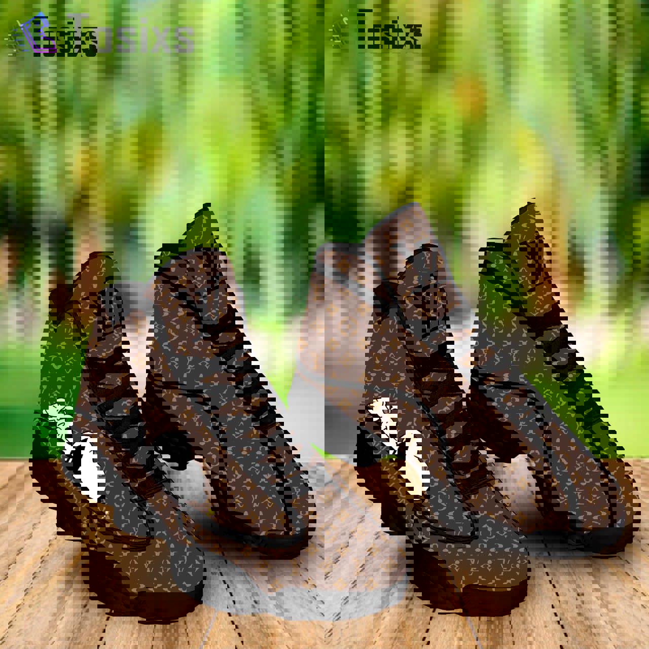 Louis vuitton lv air jordan 13 sneakers shoes snoopy gifts for men women ht