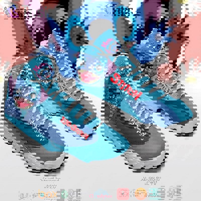 Lilo and stitch disney air jordan 13 sneaker shoes