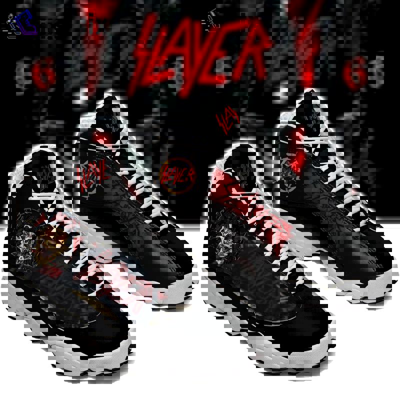 Slayer rock band ver 4 air jordan 13 sneaker