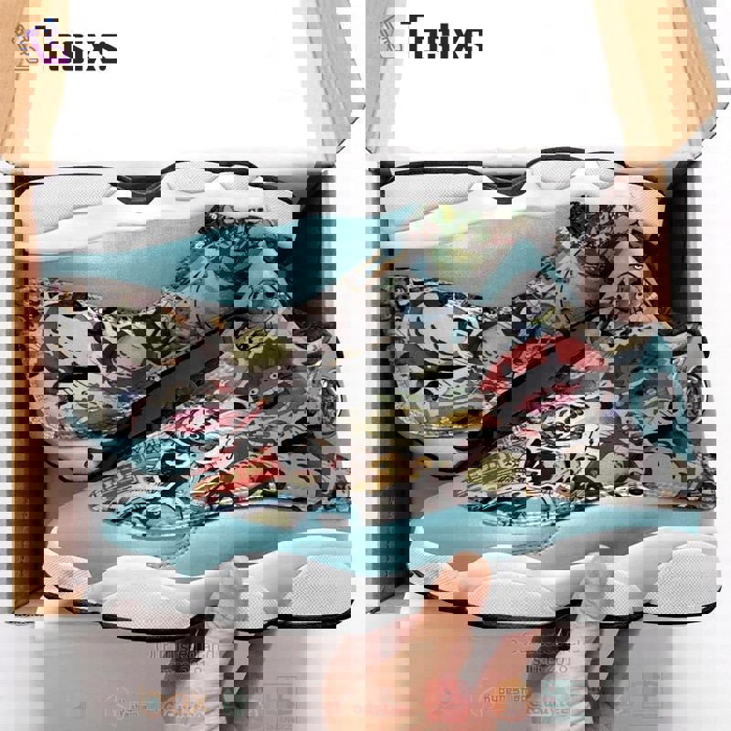 Totoro anime air jordan 13 shoes