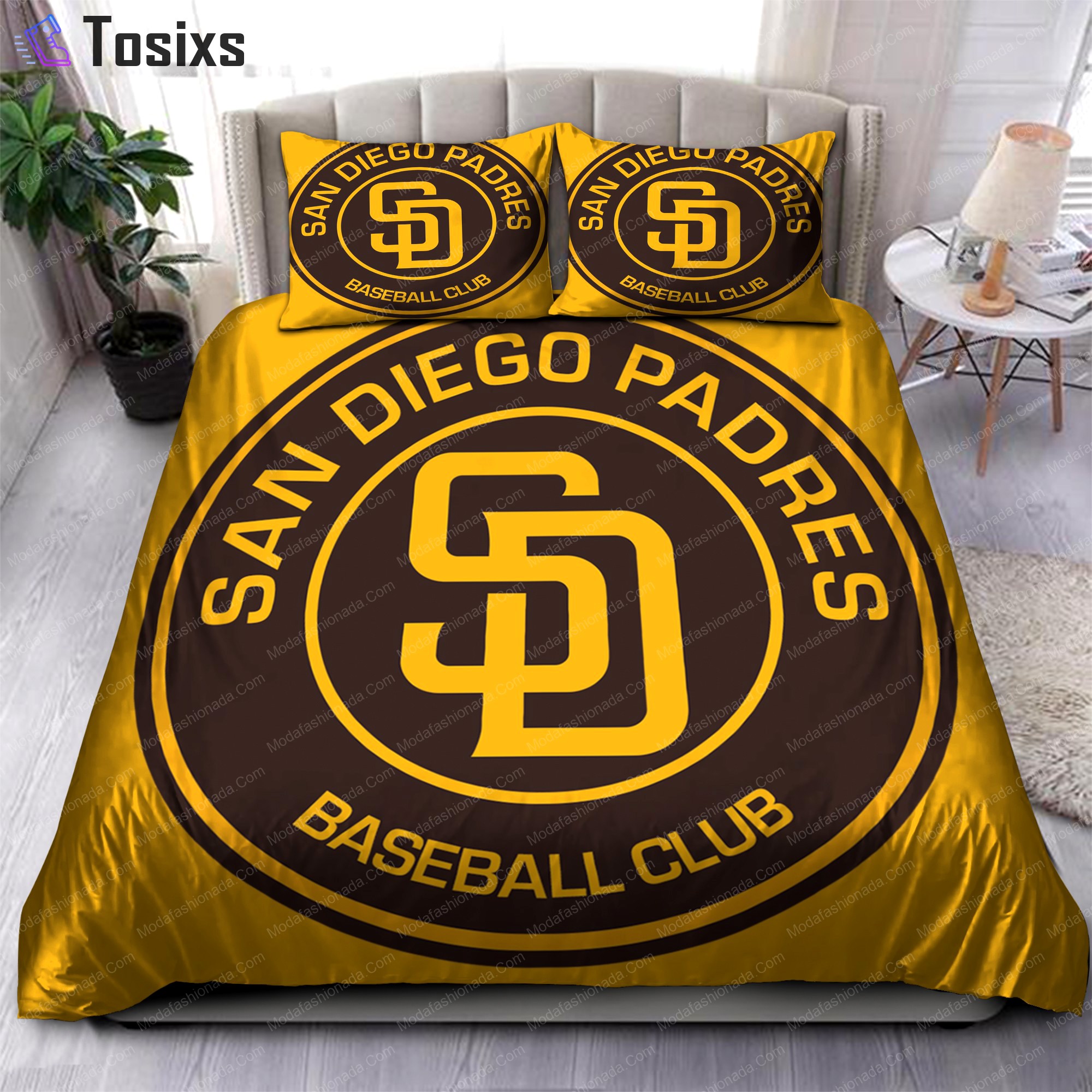 Logo san diego padres mlb 149  s Bedding Sets duvet bedclothes home decor sheets bed linen covers bedspread blankets bedroom idea
