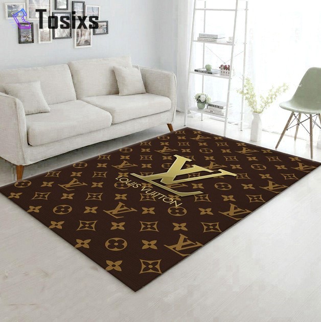 Louis vuitton x supreme rug carpet living room rug - rugs Rectangle Rug