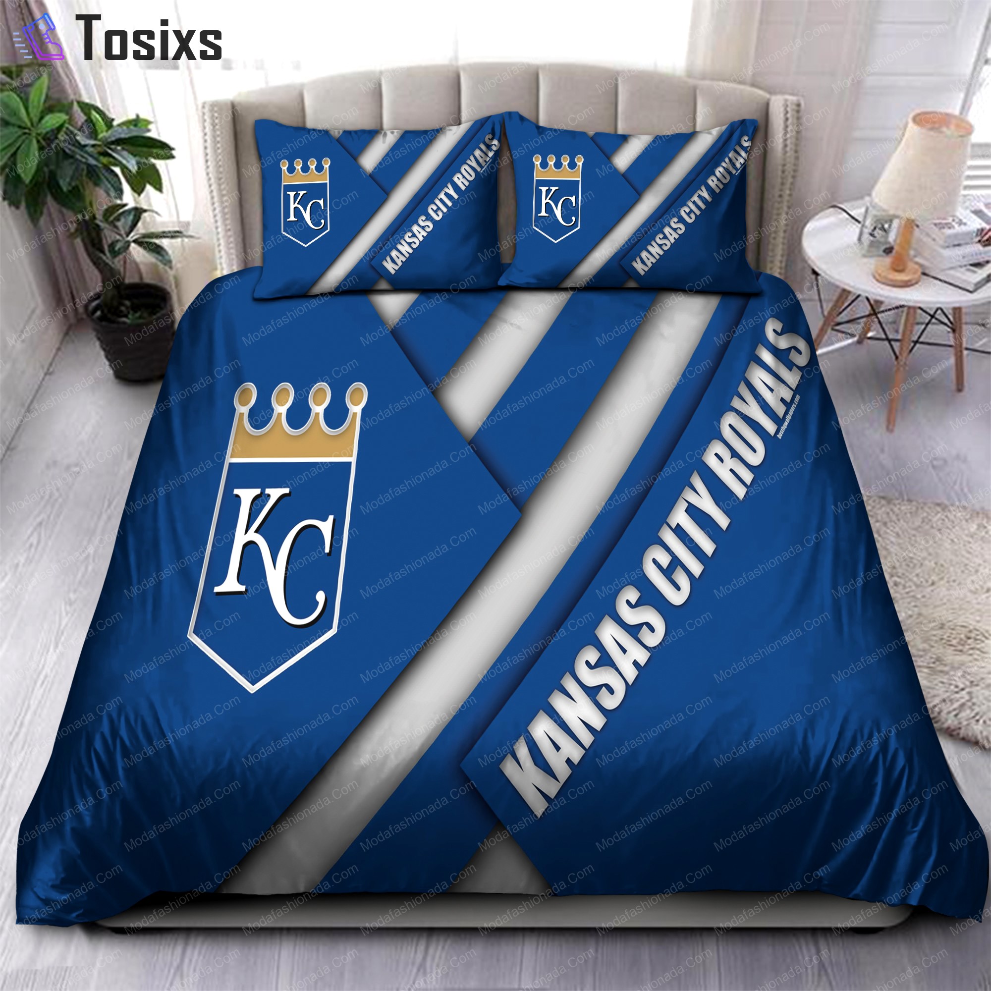 Logo kansas city royals mlb 107  Bedding Sets covers home decor blankets duvet Bedroom ideas bed linen bedclothes bedspread sheets