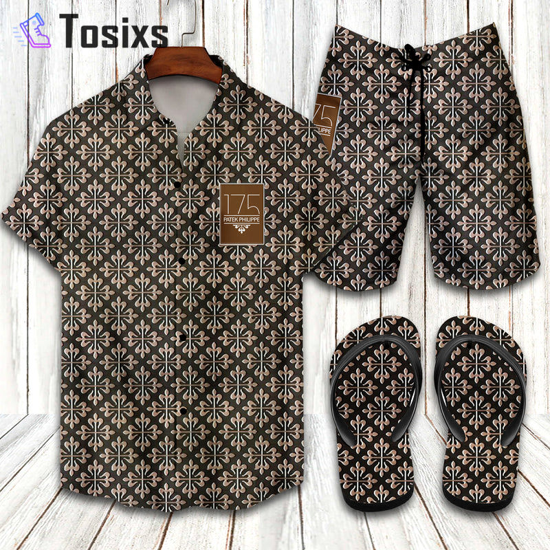 Patek philippe flip flops hot 2023 and combo hawaii shirt, shorts 18 Hawaii Shirt Shorts & Flip Flops
