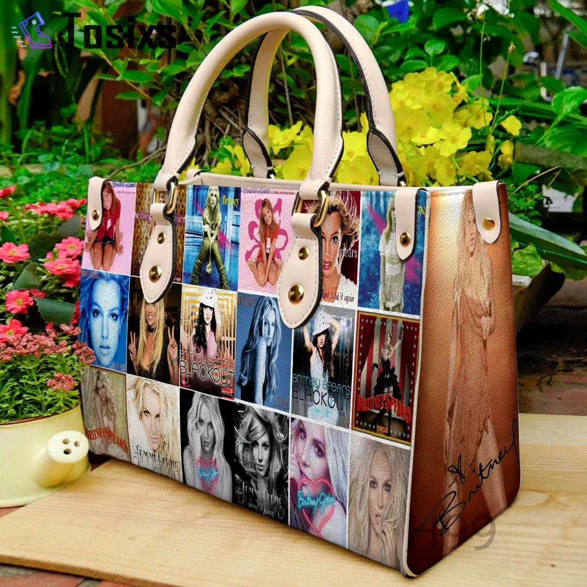 Britney spears 1 leather bag h99 Women Leather Hand Bag