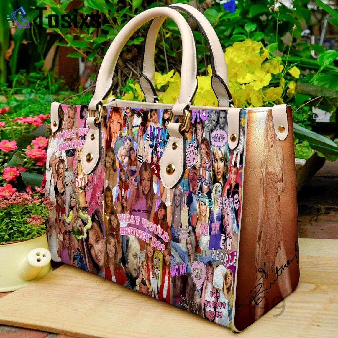 Britney spears leather bag h99 Women Leather Hand Bag