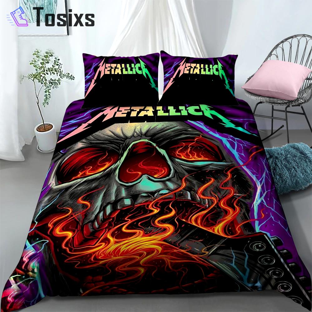 Metallica amsterdam concert  Bedding Sets home decor bedspread sheets covers blankets bed linen bedclothes duvet Bedroom ideas