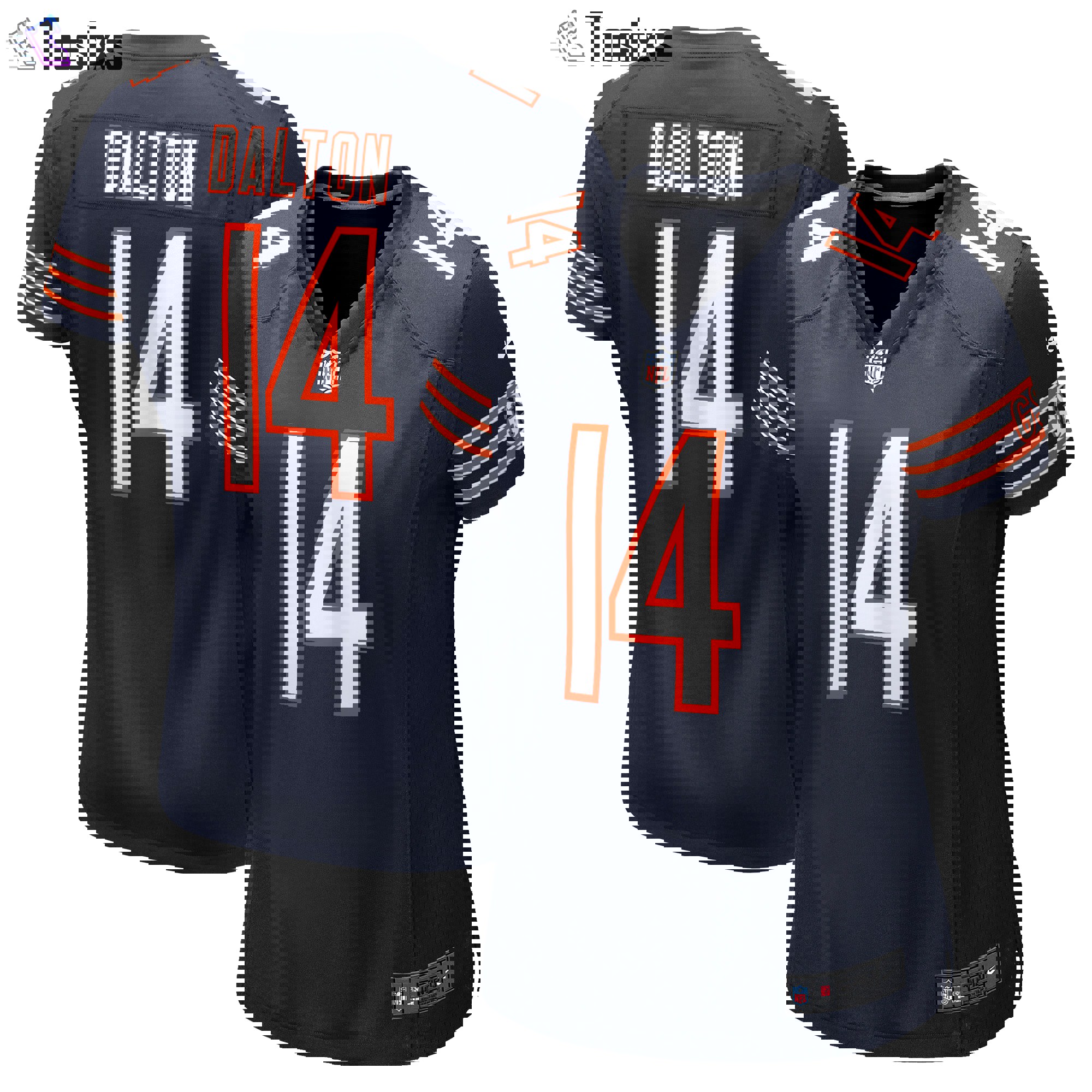 Andy dalton chicago bears nike women's game player jersey color navy  Baseball NFL Jersey For Fans Replica NFLFootball Sports