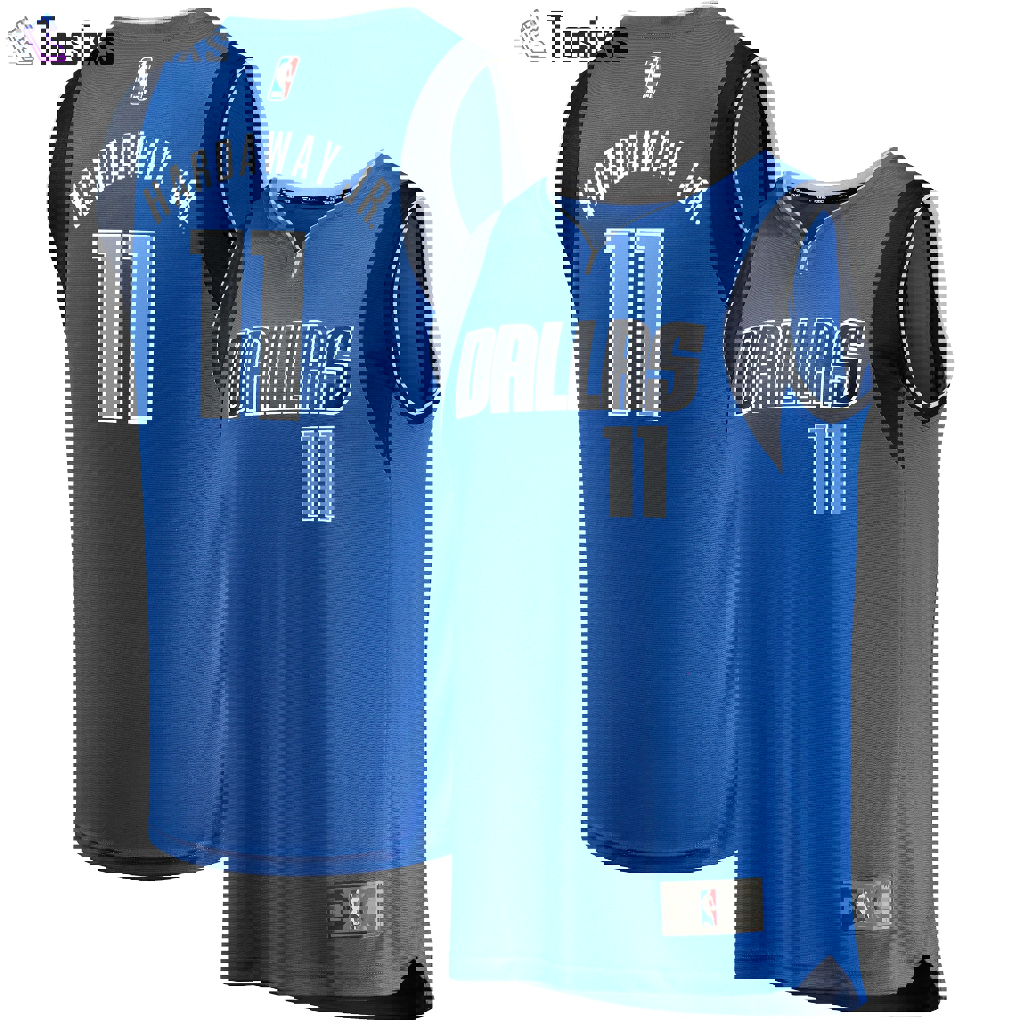 Tim hardaway jr dallas mavericks fanatics branded fast break jersey icon edition royal Baseball NBA Jersey Gift For Fans Replica NBA Sports Basketball