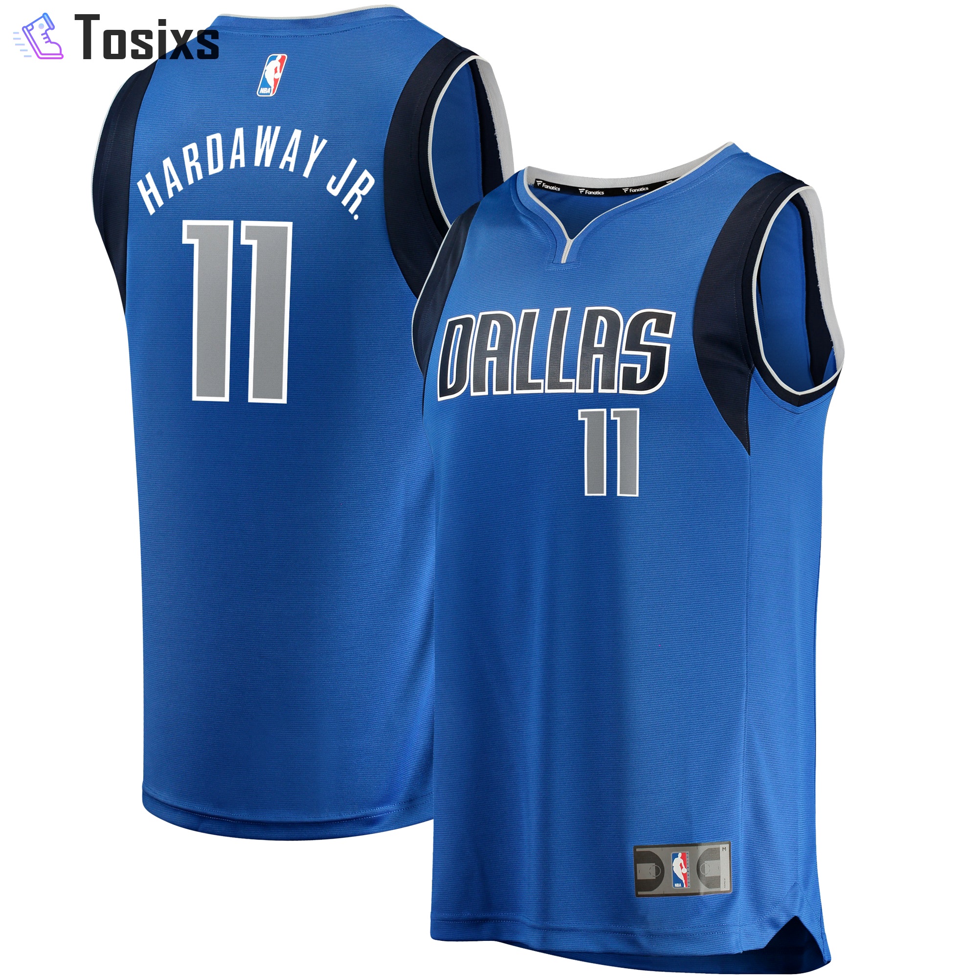 Tim hardaway jr dallas mavericks fanatics branded fast break jersey icon edition royal Baseball NBA Jersey Gift For Fans Replica NBA Sports Basketball