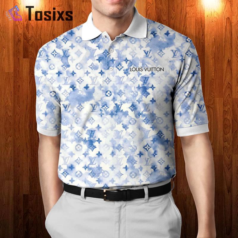 Upgrade your style with louis vuitton lv premium polo shirt trending outfit 2023 1 Polo Shirt