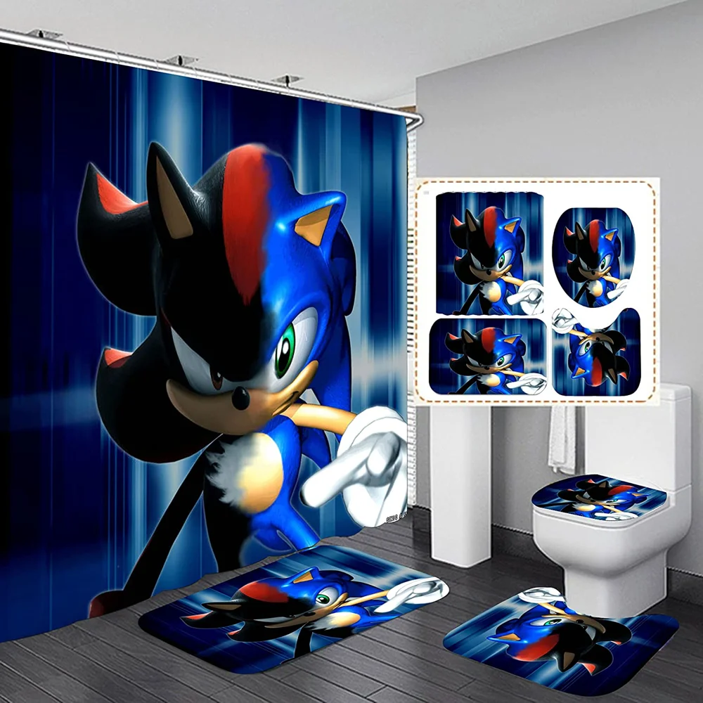 Sonicxshadowgenerations Shadowthehedgehog Sonicadventure2 Sonicadventure2battle Bath Mat Set - Simple Yet Sophisticated, Look Great, Feel Great!