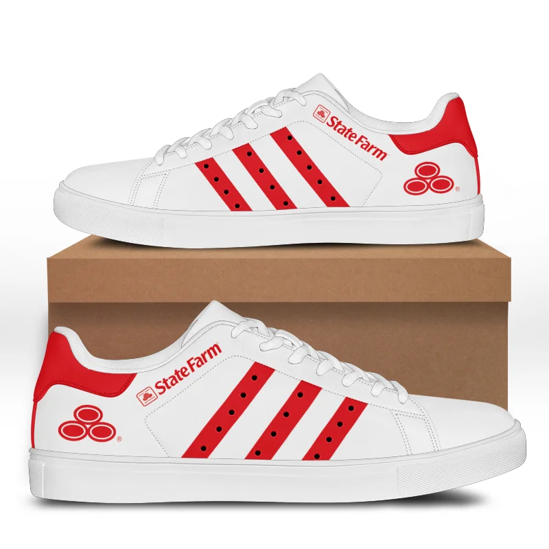State Farm State Farm Trainer Adidas Shoe Menssneaker Womenssneaker Womensshoe Stan Smith Shoes - Fashion-Forward Design, Treat Yourself to Comfort!