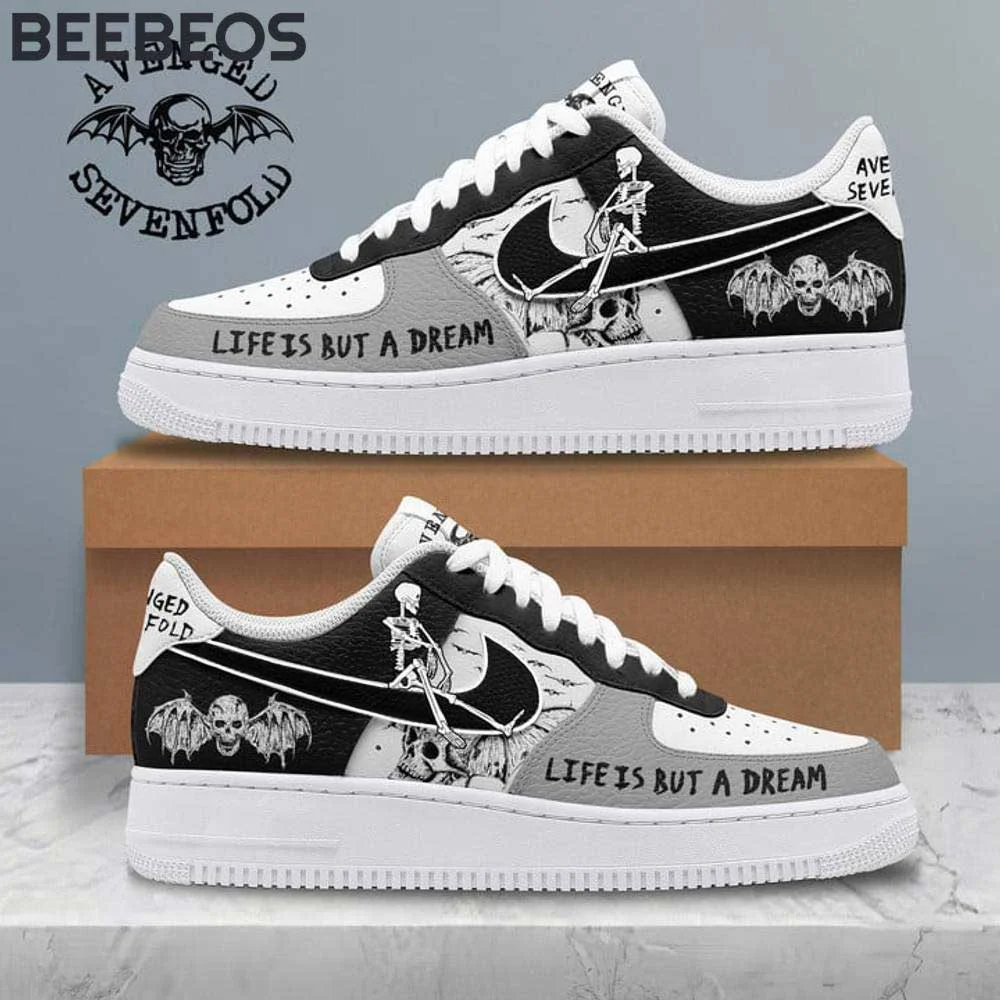 Beefros Sevenfold Life Is But Dream Eng Ave Seve Ged Fold Wwe Trainer Nikeairforce1 Shoe Nike Air Force Shoes - Discover Timeless Elegance, Embrace Simplicity Now!