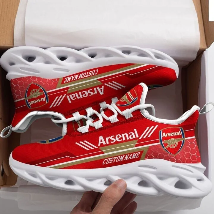 Arsenal F.C. Gray-Nicolls Arsenal Custom Name Enal 750067 Trainer Shoe Sportsshoes Max Soul Shoes - Where Comfort Meets Excellence, Discover the New Standard! - Personalized