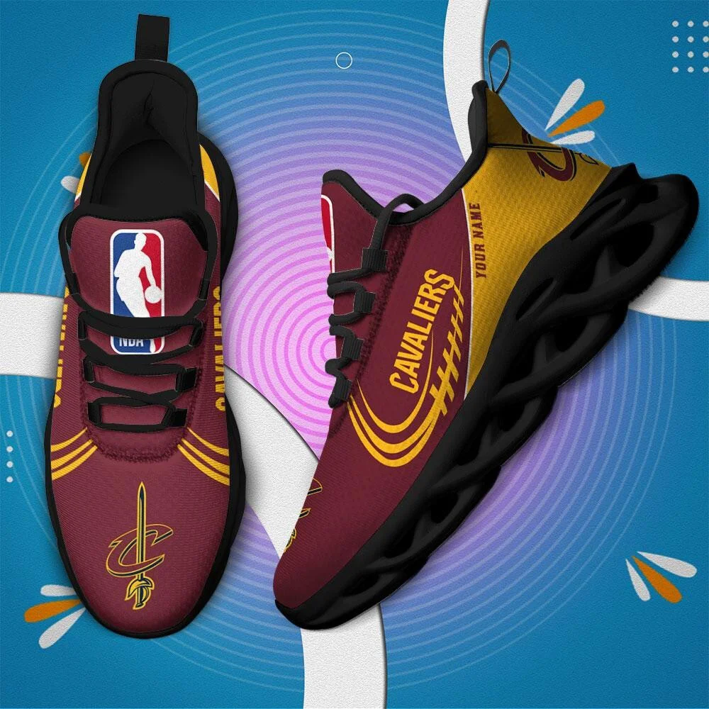 Cavaliers Your Name Shoe Wine Max Soul Shoes - Durable Enough for Every Adventure, Don’t Wait, Act Now! - Personalized