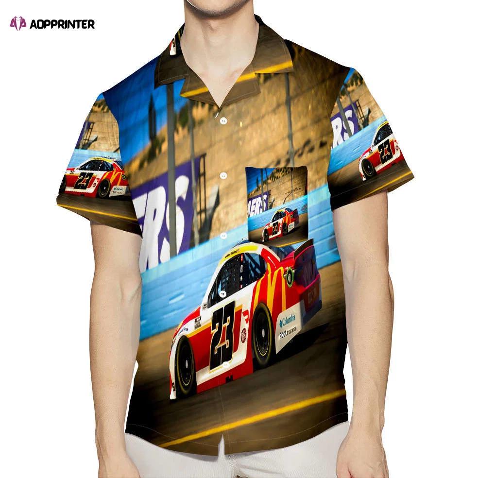 23xi racing cars1 3d all over print summer beach hawaiian shirt gift men women gift men women with pocket Hawaii Shirt